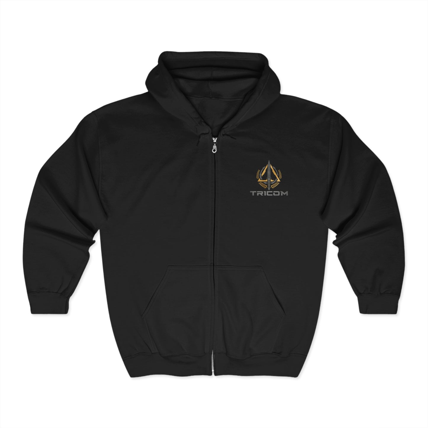 TRICOM Full Zip Hooded Sweatshirt