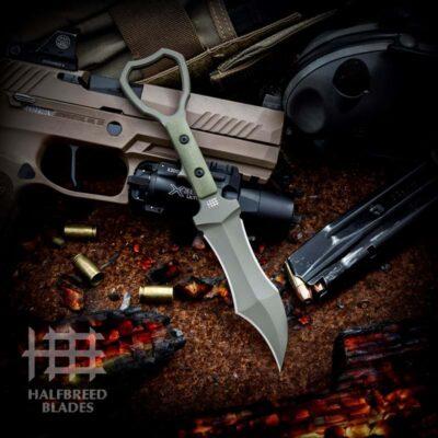 HALFBREED BLADES CCK-03 WIHONGI TACTICAL EDITION W/ OR W/OUT TRAINER