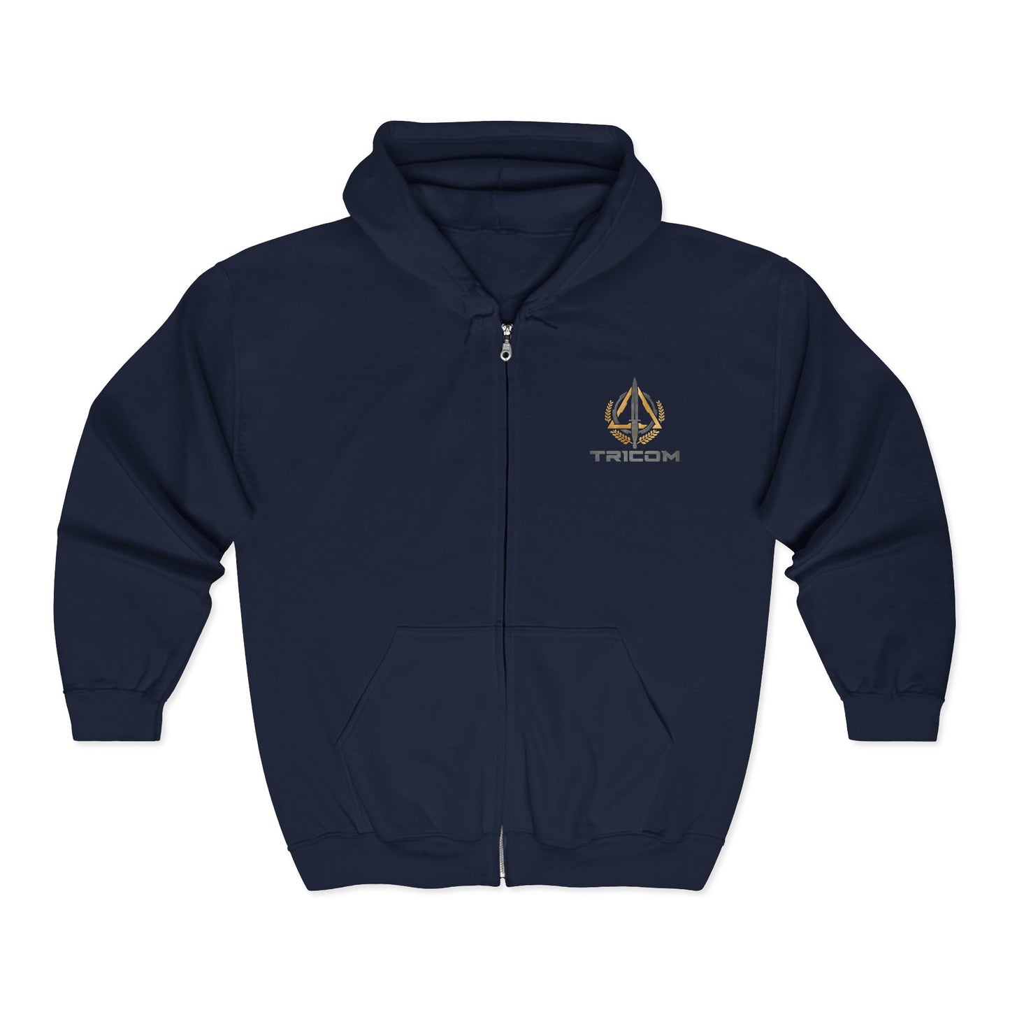 TRICOM Full Zip Hooded Sweatshirt