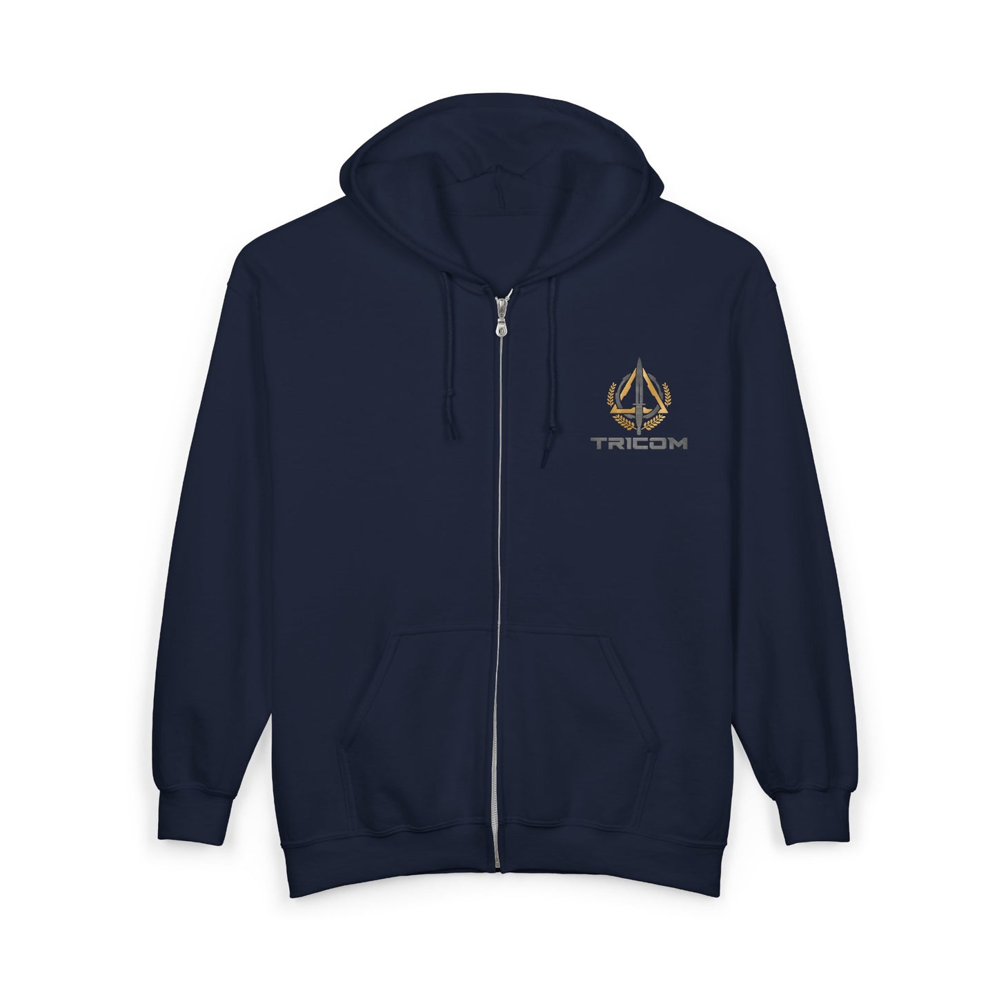 TRICOM Full Zip Hooded Sweatshirt