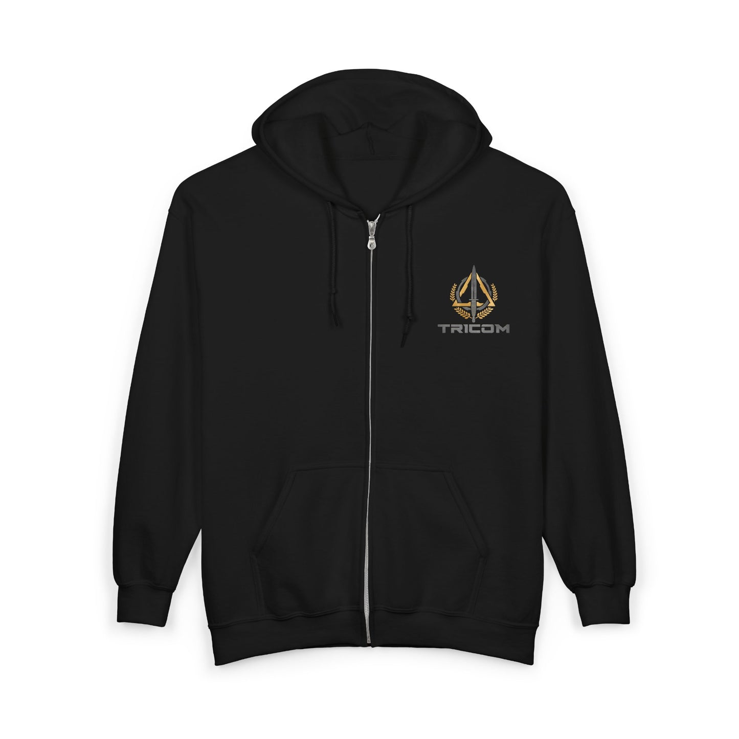TRICOM Full Zip Hooded Sweatshirt