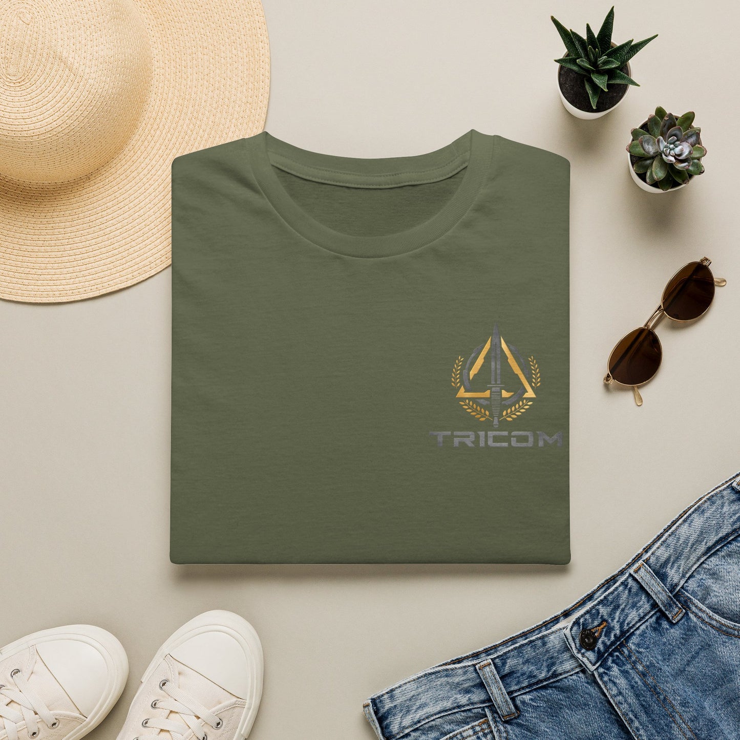TRICOM Training Shirt (logo on left chest)